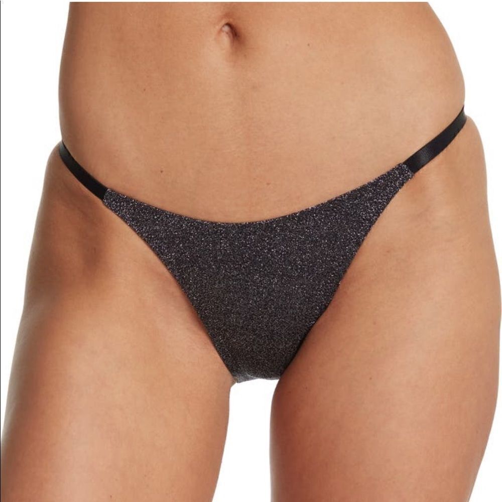 Kendall+ Kyle Women’s metallic Bikini bottom size XL, NWT